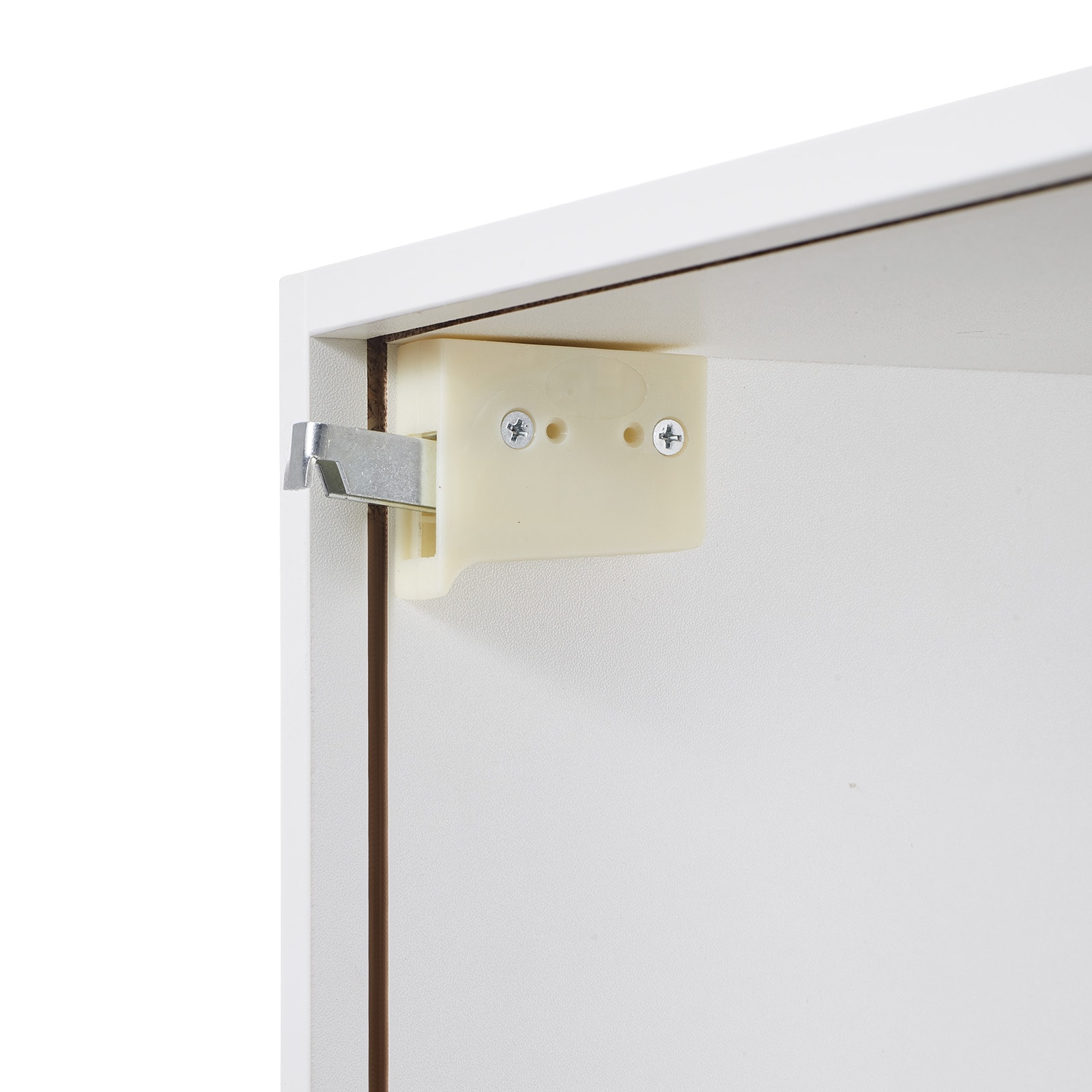 Laundry Room Wall Cabinet With Adjustable Shelves And 2 Doors_voghion.com